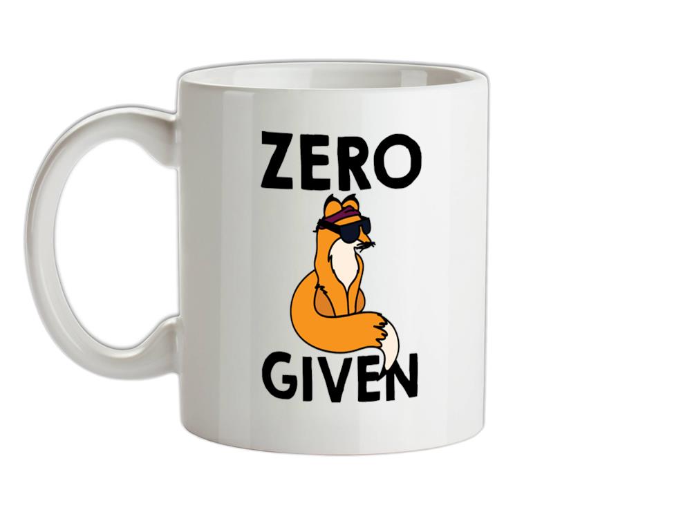 Zero Fox Given Ceramic Mug