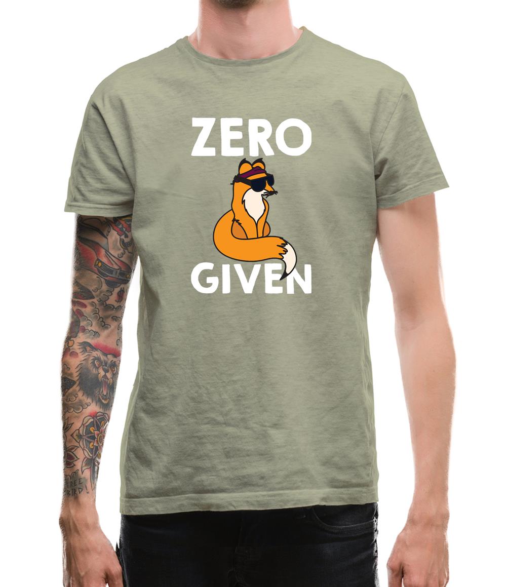 Zero Fox Given Mens T-Shirt