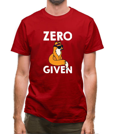 Zero Fox Given Mens T-Shirt