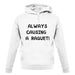 Causing A Raquet unisex hoodie