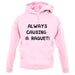 Causing A Raquet unisex hoodie