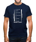 Beard Length Chart Mens T-Shirt