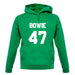 Bowie 47 unisex hoodie