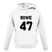 Bowie 47 unisex hoodie