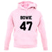 Bowie 47 unisex hoodie
