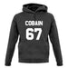 Cobain 67 unisex hoodie