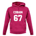 Cobain 67 unisex hoodie