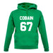 Cobain 67 unisex hoodie