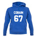 Cobain 67 unisex hoodie