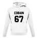 Cobain 67 unisex hoodie