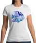 Crazy Fish Lady Womens T-Shirt