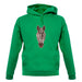 Crazy Horse Lady unisex hoodie