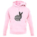 Crazy Rabbit Lady unisex hoodie