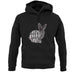 Crazy Rabbit Lady unisex hoodie