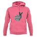 Crazy Rabbit Lady unisex hoodie