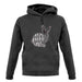 Crazy Rabbit Lady unisex hoodie