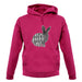 Crazy Rabbit Lady unisex hoodie