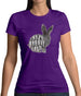 Crazy Rabbit Lady Womens T-Shirt