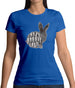 Crazy Rabbit Lady Womens T-Shirt