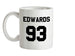 Edwards 93 Ceramic Mug