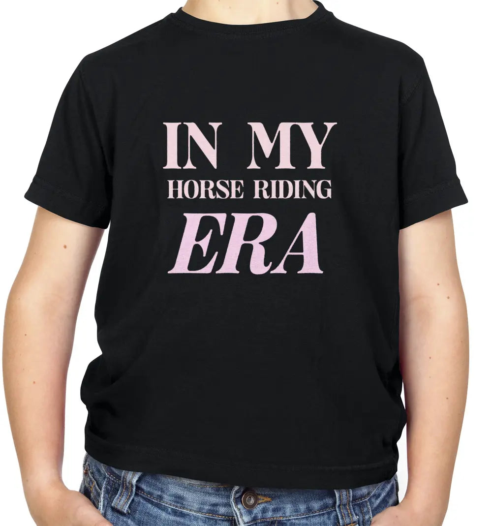 In my Horse riding Era Kids T-Shirt