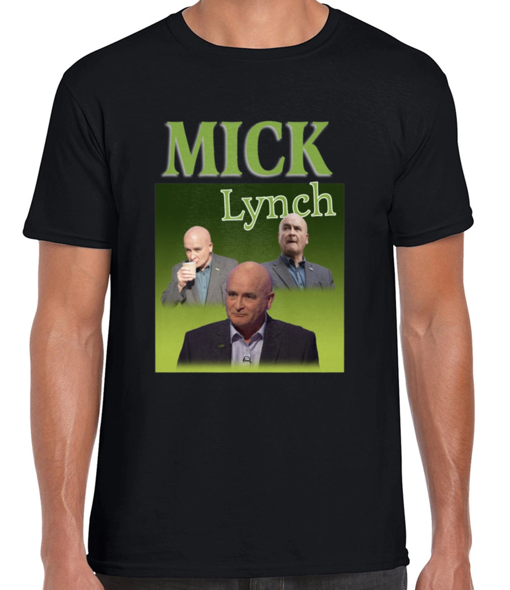 Mick Lynch Retro Vintage T-shirt RMT Union