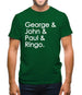 George & John & Paul & Ringo Mens T-Shirt