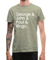 George & John & Paul & Ringo Mens T-Shirt