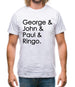 George & John & Paul & Ringo Mens T-Shirt