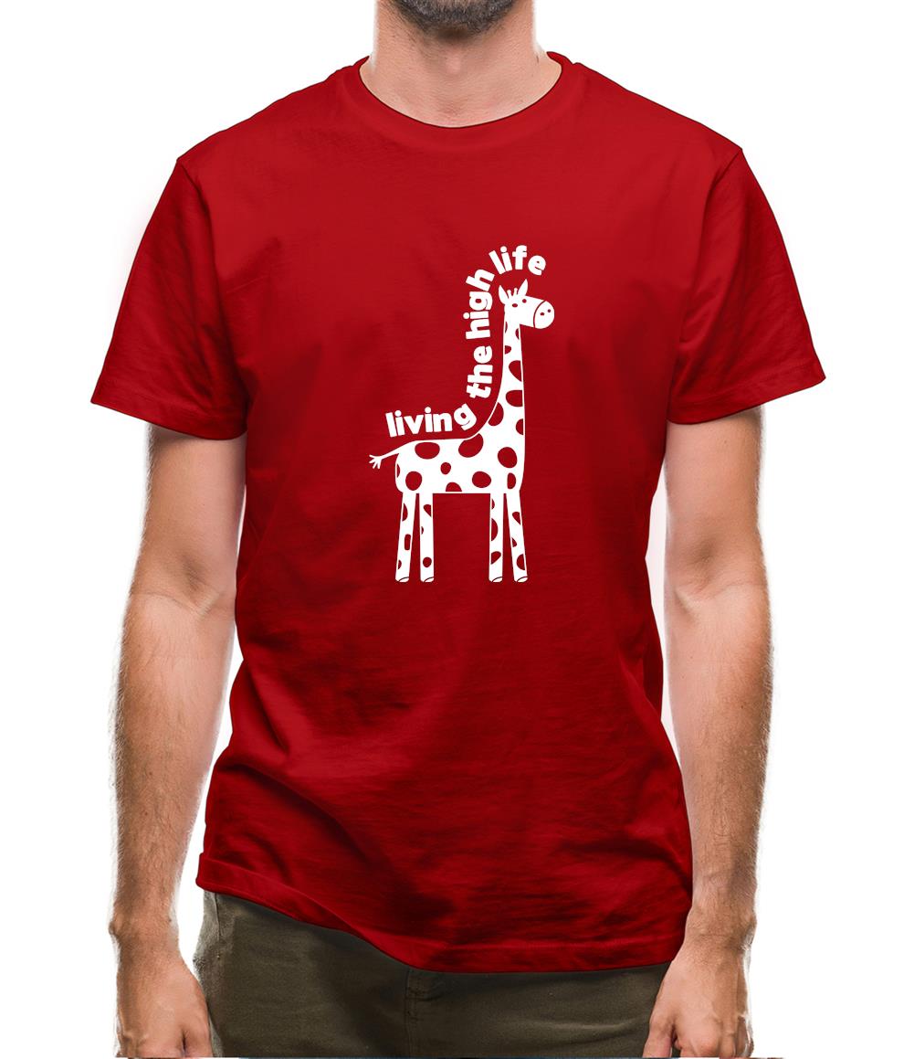 Living The High Life Mens T-Shirt