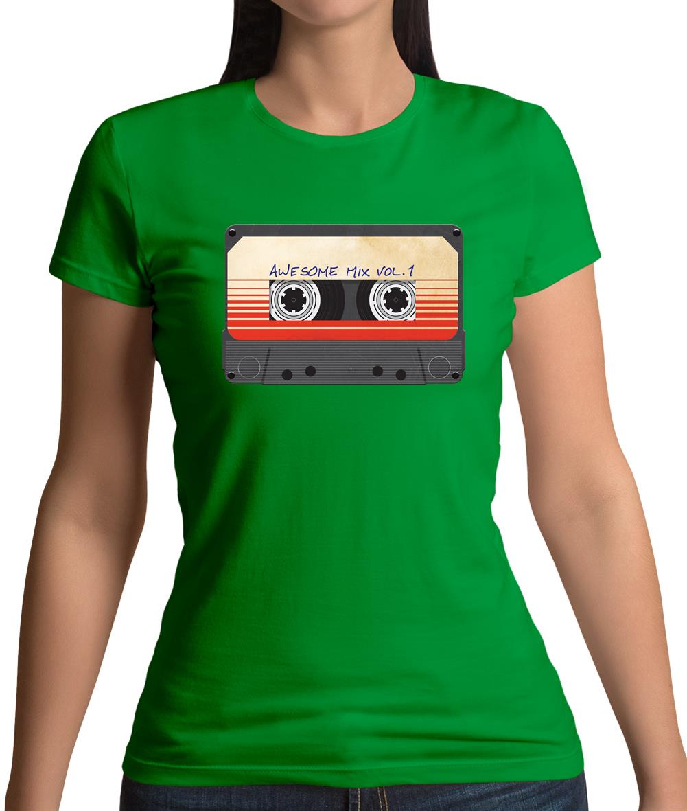 Awesome Mix Tape Vol.1 Womens T-Shirt