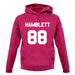 Hamblett 88 unisex hoodie