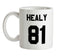 Healy 81 Ceramic Mug
