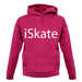 Iskate unisex hoodie