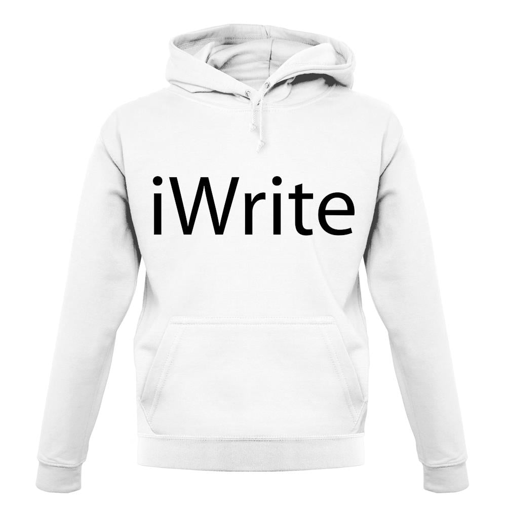 Iwrite unisex hoodie