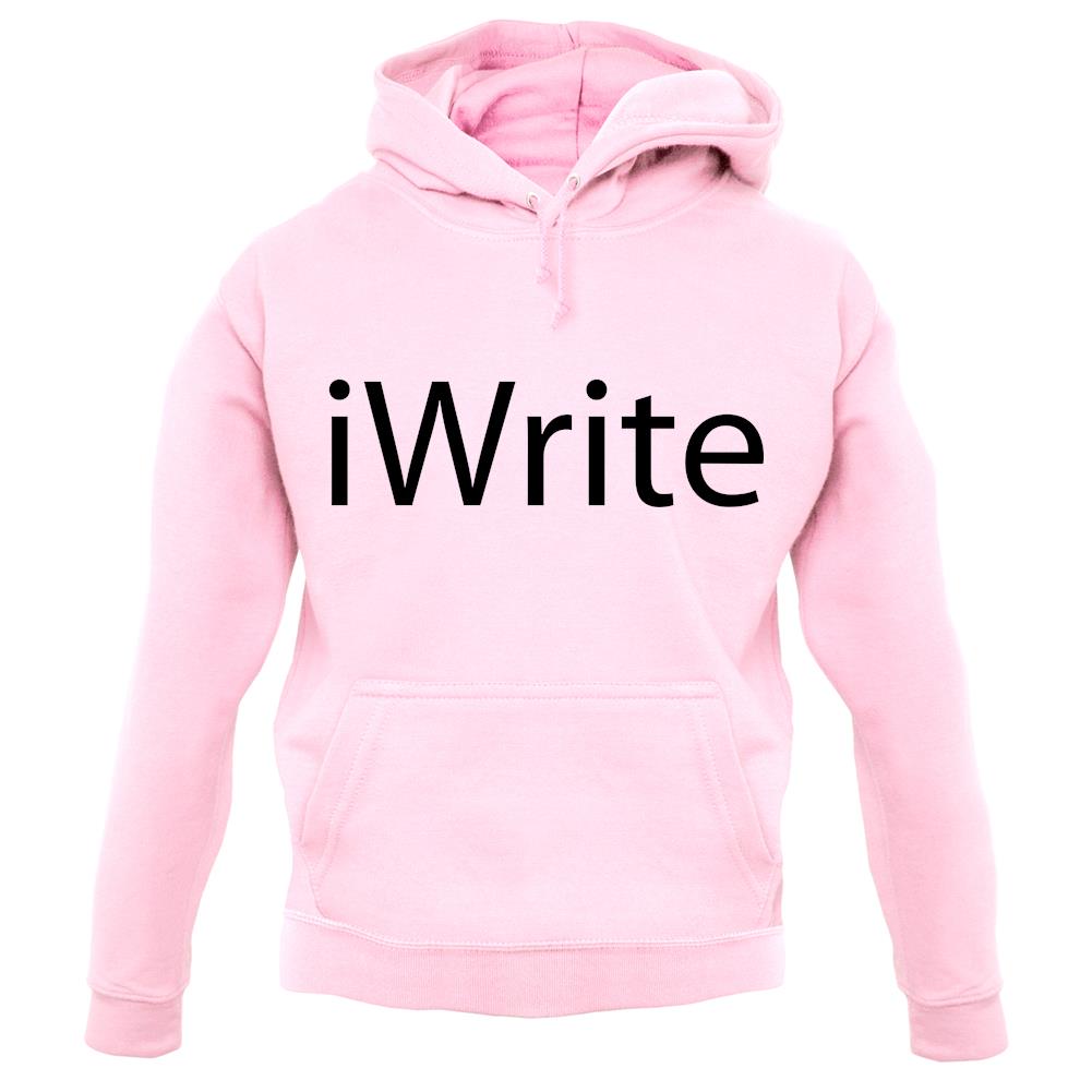 Iwrite unisex hoodie