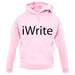 Iwrite unisex hoodie