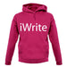 Iwrite unisex hoodie