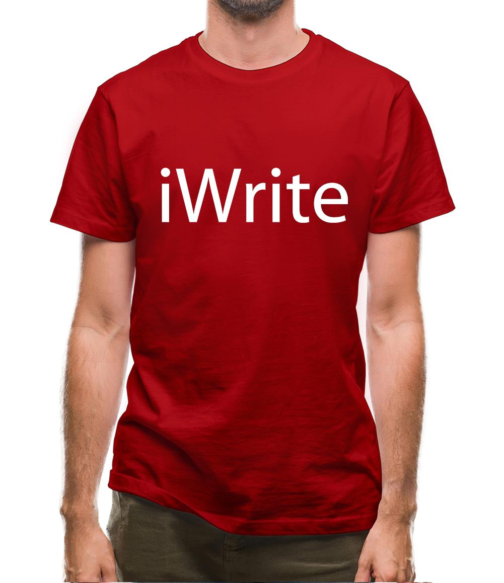 Iwrite Mens T-Shirt