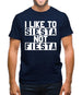 I Like To Siesta Not Fiesta Mens T-Shirt