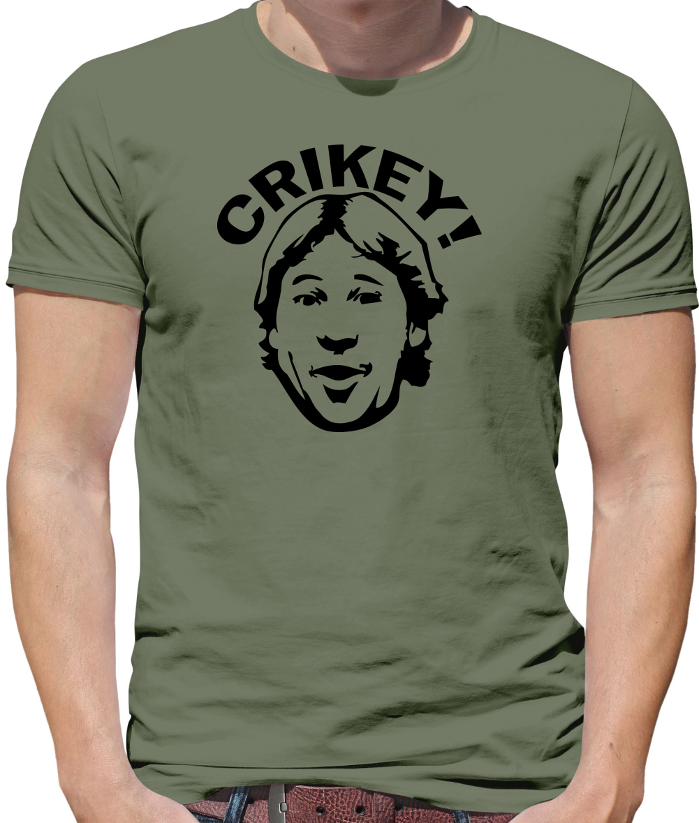 Crikey! its croc savin' time Mens T-Shirt