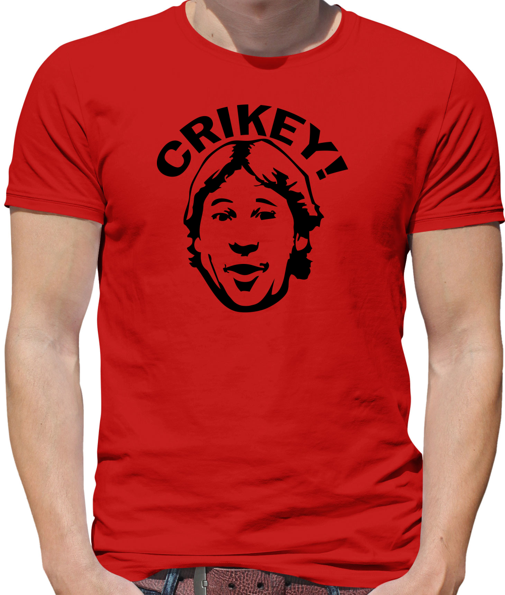 Crikey! its croc savin' time Mens T-Shirt
