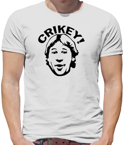 Crikey! its croc savin' time Mens T-Shirt