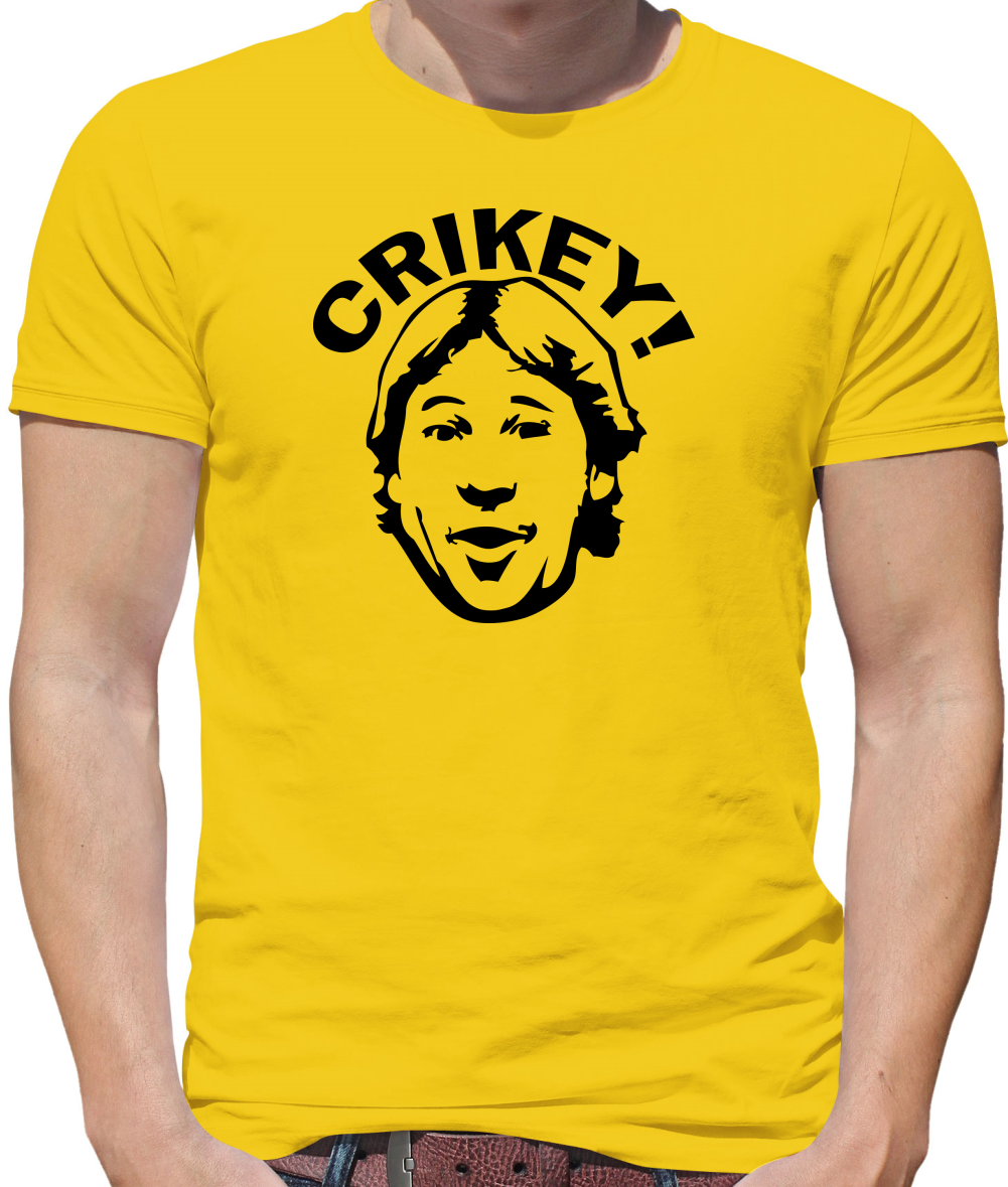 Crikey! its croc savin' time Mens T-Shirt