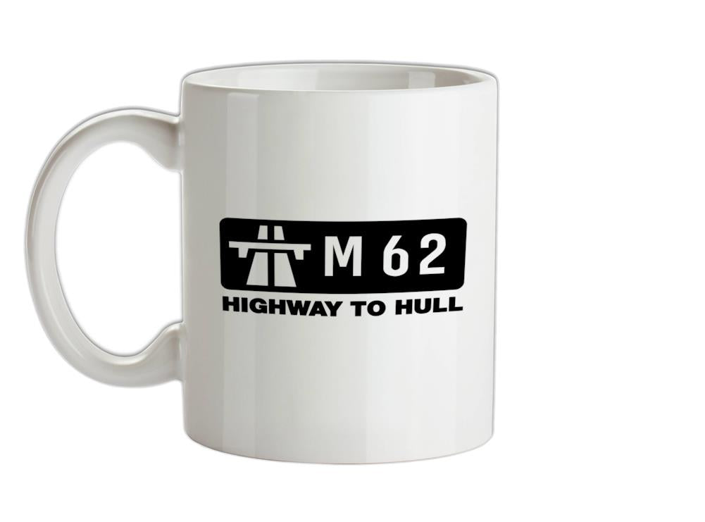 M62 Highway to Hull Ceramic Mug
