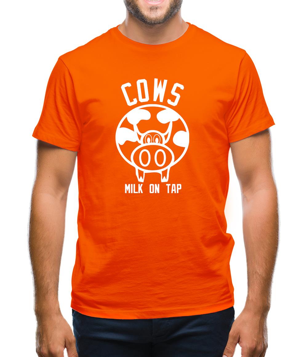 Cows Milk on Tap Mens T-Shirt
