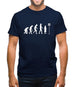 Evolution - Bus Stop Mens T-Shirt