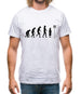 Evolution - Bus Stop Mens T-Shirt