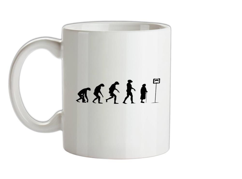Evolution - Bus Stop Ceramic Mug