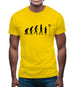 Evolution - Bus Stop Mens T-Shirt